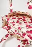 Сумка-шоппер COACH CARGO TOTE BAG WITH CHERRY PRINT, Chalk Multi/Off-White - фото 6