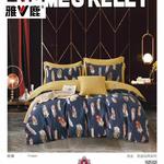 Yalu Комплект постельного белья, 180 см, 4 предмета - фото