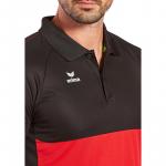 Рубашка-поло Erima, цвет rot/schwarz/schwarz - фото 4