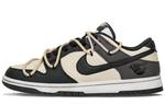 Кроссовки Nike Dunk Skateboard Shoes Men Low-Top Black/Beige Brown - фото 3