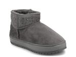 Тапочки Journee Tarla Bootie Slipper - Women's, серый - фото