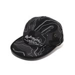 Bape Layered Line Camo Jet Cap A BATHING APE, черный BKX - фото 4