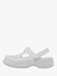 Детские клоги Mary Jane Crocs, White - фото 2