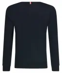 Лонгслив regular fit Tommy Hilfiger, темно-синий - фото 2