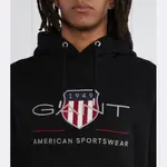 Толстовка обычного кроя Gant, черный - фото 4