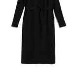 Пальто женское черное MaxMara - фото 7