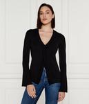 Свитер Slim fit Twinset, черный - фото