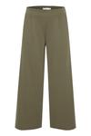 Брюки женские ICHI широкие, зеленый - фото