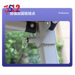 3512 Тент «Звездное небо», уличный непромокаемый складной выдвижной зонтик, навес на четырех ножках, 3*3 м, джунгли, звездное небо - фото 6