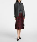 Шерстяной кардиган Burberry, Mid Grey - фото 2