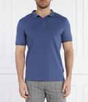 Поло мужское Joop! с контрастными деталями, синий - фото