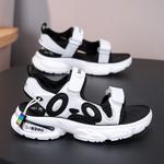 Детские сандалии BOBDOG, черный/белый - фото 4