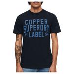 Футболка Superdry Copper Label Workwear, синий - фото