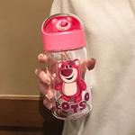 High Value Summer Drinking Cup, Student Office Portable Cup, 360ml Disney, Lotso[Includes Cup Brush+Sticker] - фото 5