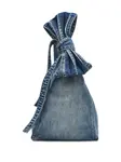 Сумка The Bow Denim Sack MARC JACOBS, синий - фото 5
