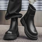 Мужские ботинки Cahhrrn X Martin Boot Men Beige Weishibangwei - фото 7