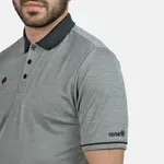 Zhao Izas мужская рубашка поло, серый - фото 5