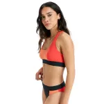 Женский топ Roxy Active Colorblock, красный - фото 4