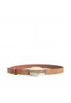 Ремень NA-KD ROUND BUCKLE, Brown - фото 4