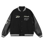 A chock Бейсбольная куртка унисекс, Черный - фото 3