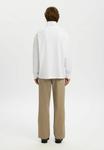 Топ Selected Long sleeved top, Bright White/Off-White - фото 3