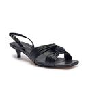 Босоножки на высоком каблуке Алессия Michael Kors, черный - фото