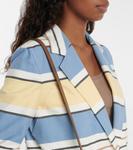 Полосатый хлопковый блейзер Stallo Max Mara, Bianco - фото 4