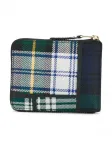 Кошелек в клетку Comme Des Garçons Wallet, зеленый - фото 2