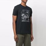 Футболка мужская черная Alexander McQueen - фото 4