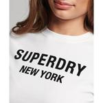 Футболка Superdry Sport Luxe Graphic Fitted, белый - фото 4
