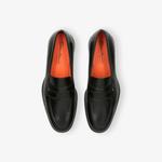 Лоферы кожаные Santoni, черный - фото 2