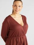 Платье ABOUT YOU Curvy Cleo Dress, коричневый - фото 3