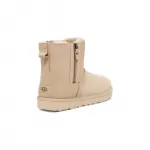 (WMNS) UGG Classic Mini Double Zip 'Mustard Seed' - фото 3