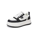 Кроссовки DAPHNE Skateboarding Shoes Women's Mid-top, бежевый/черный - фото 6