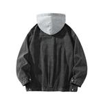 Джинсовая куртка унисекс LIVINGTOWN, Темно-серый - фото 3