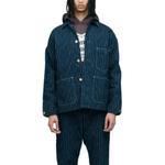 HUMAN MADE Джинсовая куртка в полоску, Indigo - фото 5