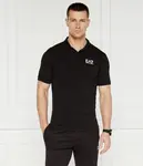 Футболка поло Regular fit Ea7, черный - фото 3