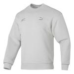 Свитер casual logo printed sweater 'grey' Puma, серый - фото