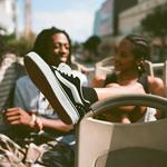 Кеды Vans Knu Skool Rhinestone Skate Shoe, черный/белый - фото 8