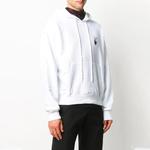 Толстовка pullovers long sleeve cotton logo sweatshirt Off-White, белый - фото 4