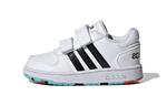 Обувь для малышей Hoops 2.0 TD Low-top Белый/Черный Adidas Neo - фото
