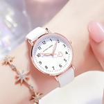 Disney Кварцевые часы женские с белым циферблатом - фото 11