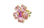 Кольцо Idyllia Swarovski, розовый - фото 3