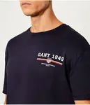 Футболка Regular fit Gant, синий - фото 4