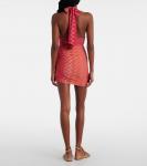 Мини-юбка зигзагообразная ламе Missoni, cherry chevron - фото 3