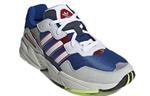 Кроссовки yung-96 'grey navy' Adidas, синий - фото 3