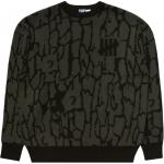 Свитер Unisex UNDEFEATED, оливковый - фото 6