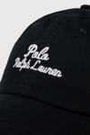 Хлопковая бейсболка Polo Ralph Lauren, черный - фото 2
