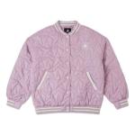 Куртка rpc padded baseball jacket 'pink' Converse, розовый - фото