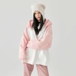 Свитшот унисекс GOLFCROSS, Абрикосовый и Серый - фото 11